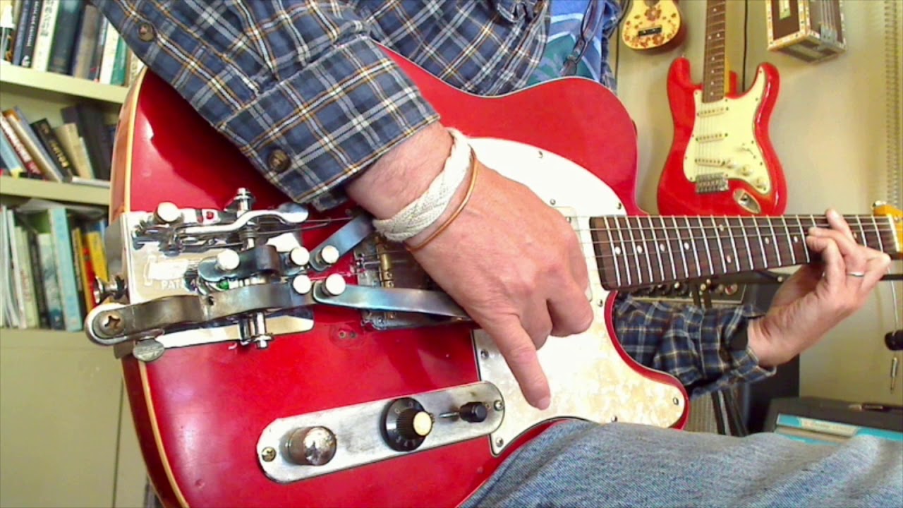 Modified Hipshot B Bender for palm lever use