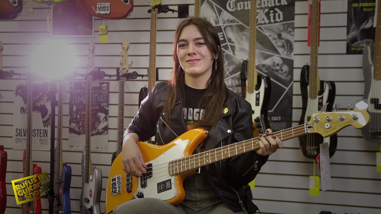 Fender Player Jaguar Bass Guitar – Capri Orange