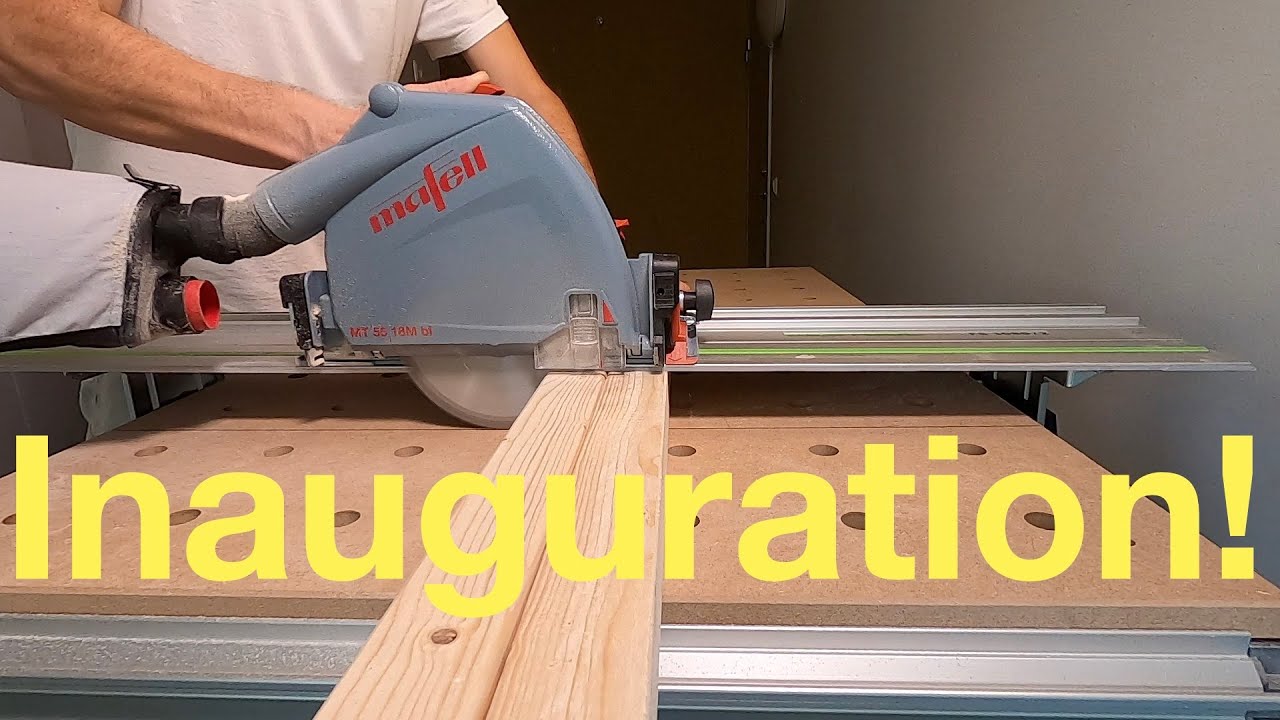 Festool MFT 3 + Mafell MT55 18V Inauguration