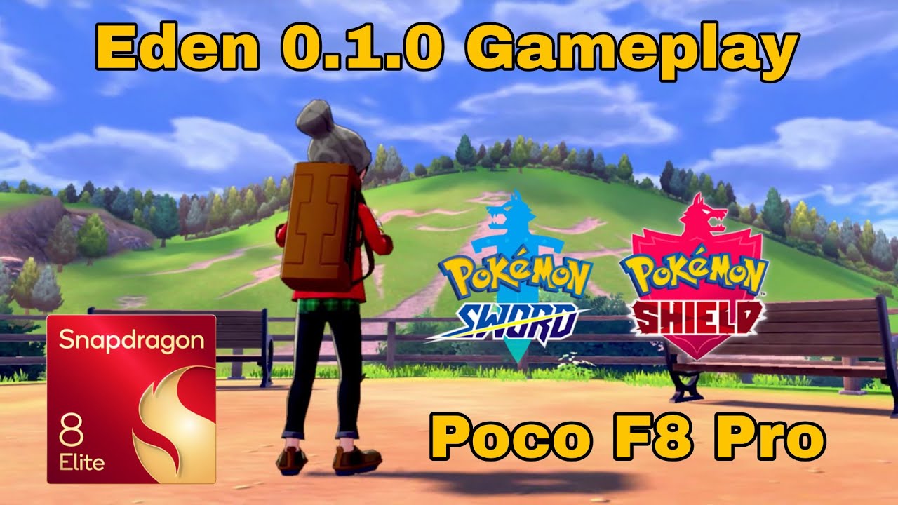 ( Uji Main ) Pokemon Sword Eden 0.1.0 on Poco F8 Pro (SD 8 Elite Chipset)