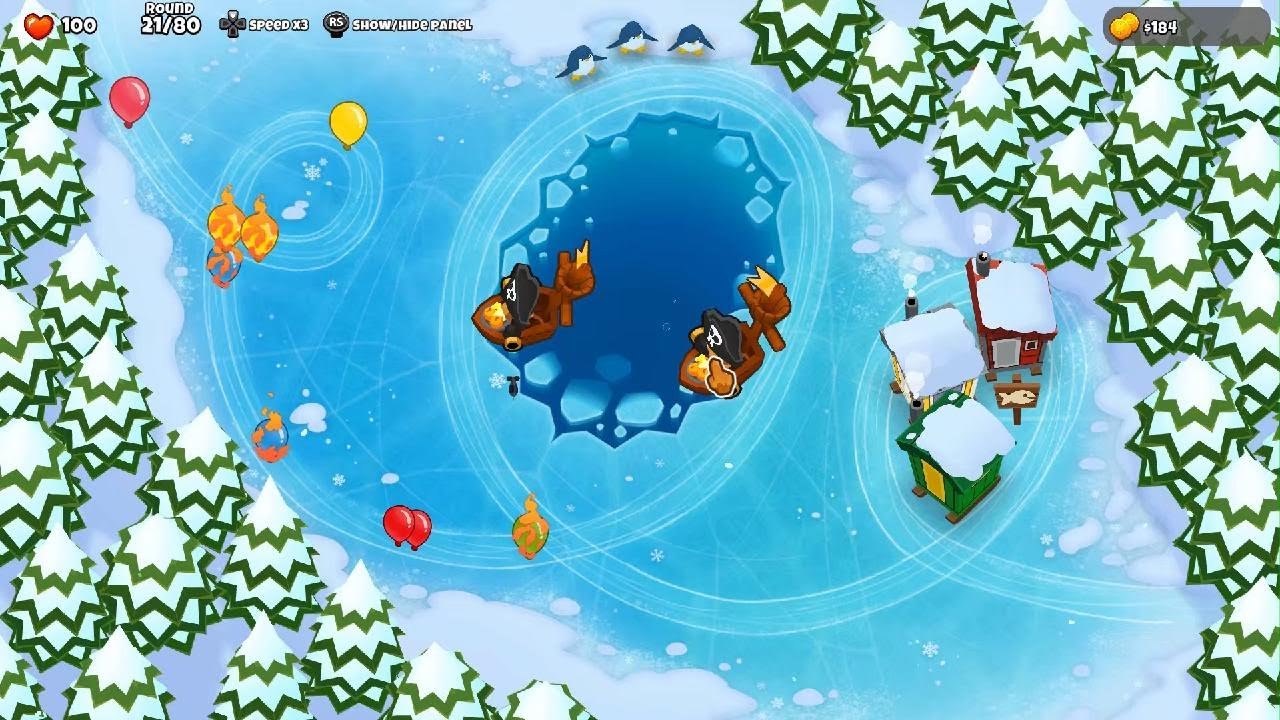 Bloons TD 6 - Skates - Hard - Double HP MOABs - SUCCESS!