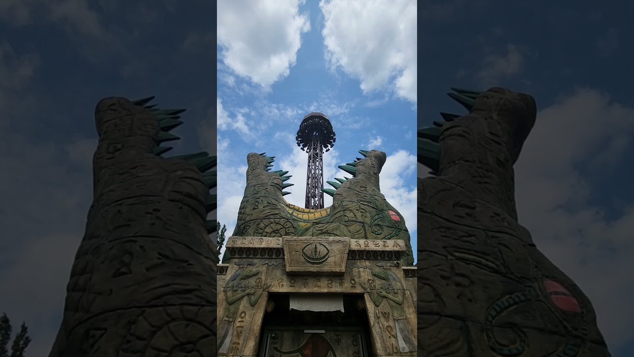 Croc Drop RIDE @chessington  WORLD OF ADVENTURES #EPIC #SHORTS #CROCDROP Forbidden Kingdom