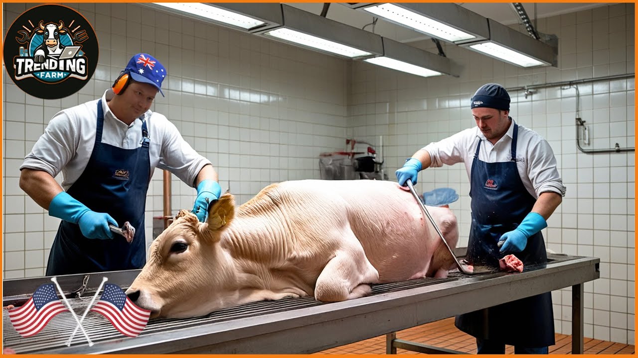 How Australia’s Most Advanced Slaughterhouse Processes Thousands of Cattle