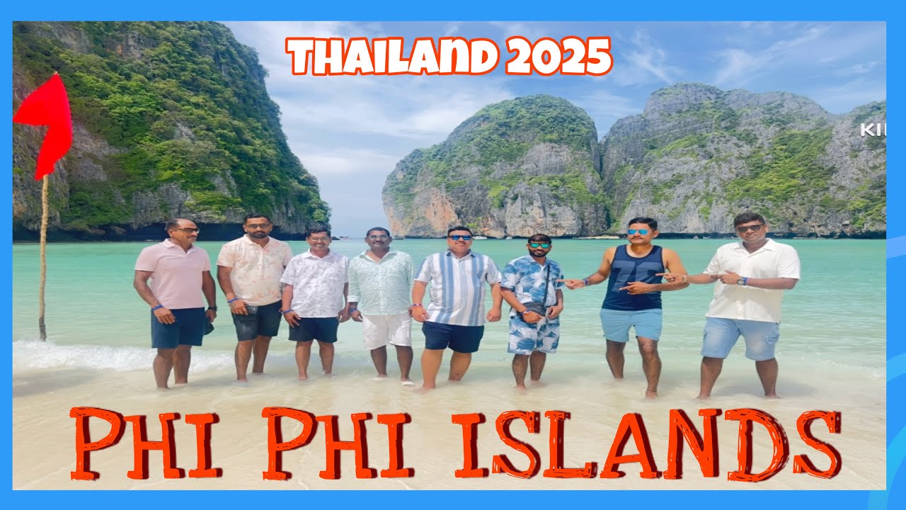 Phi Phi Islands Thailand | Crystal Clear Water & Caves Maya Bay 🇹🇭 