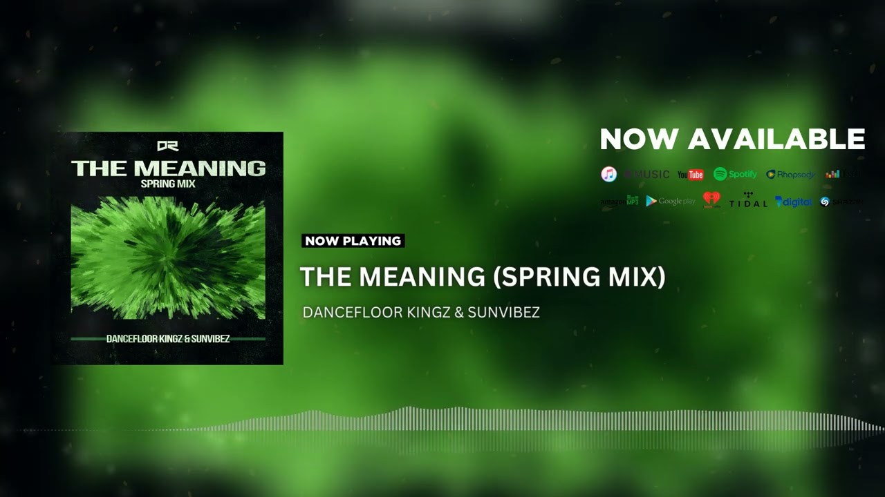 Dancefloor Kingz & Sunvibez - The Meaning (Spring Edit)