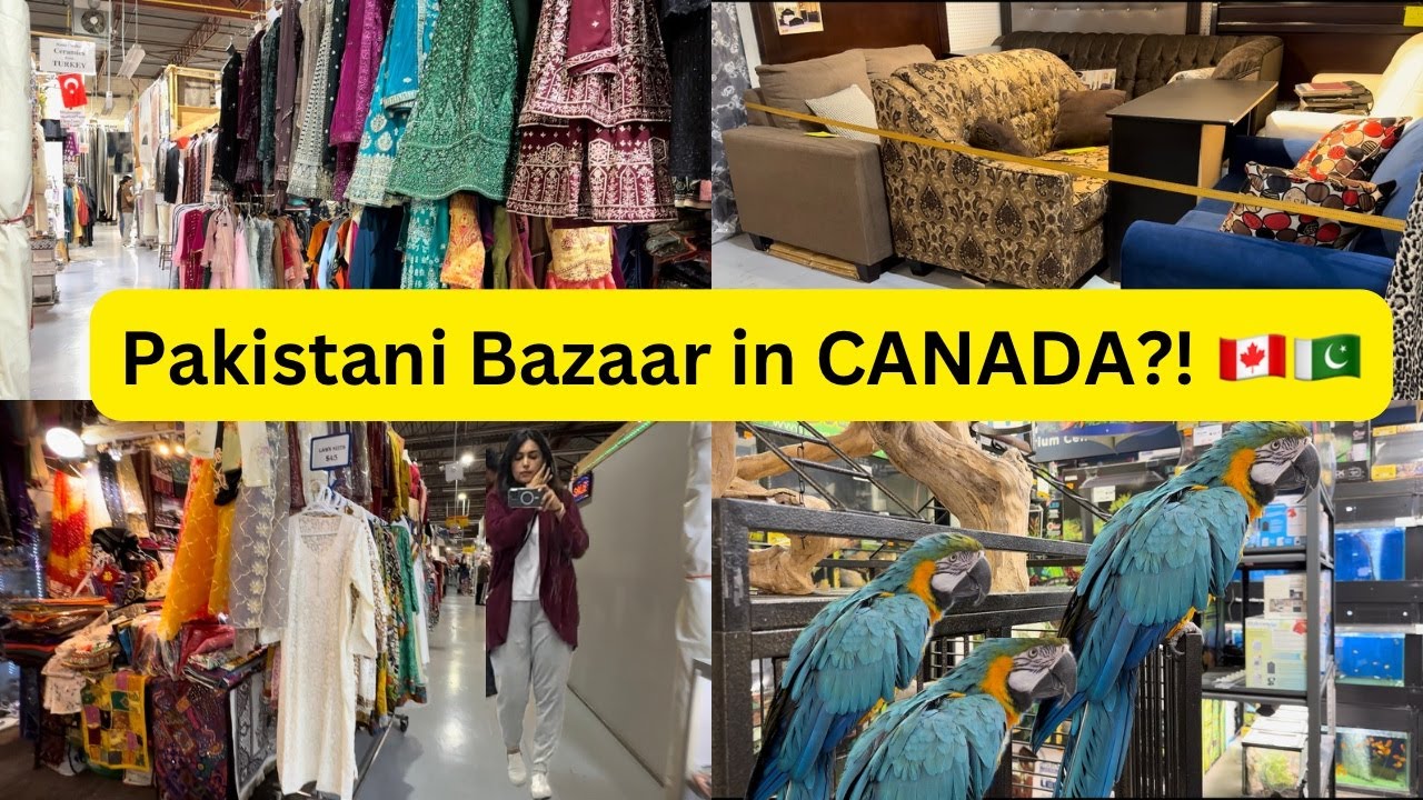 Mississauga Flea Market Tour: Feeling the Pakistani Bazaar Vibe in Canada! 🛍️🇨🇦🇵🇰 | BeenVlogs