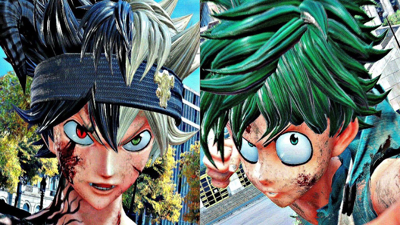 Jump Force - Deku vs Asta Gameplay (1080p 60fps)