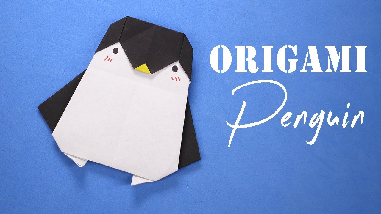 Easy Origami Penguin