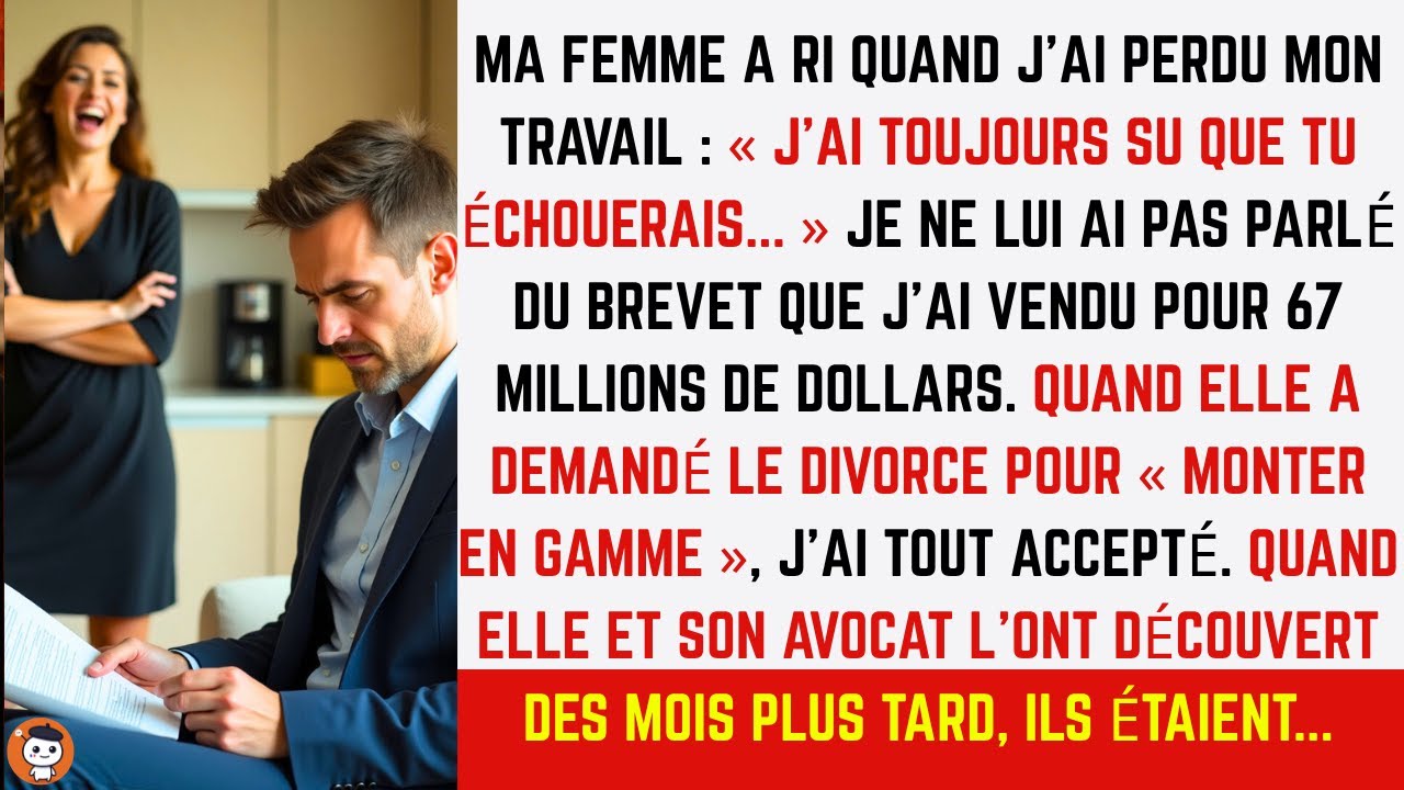 Ma femme a ri quand j’ai perdu mon travail… elle ignorait que j’avais 67 millions en silence.