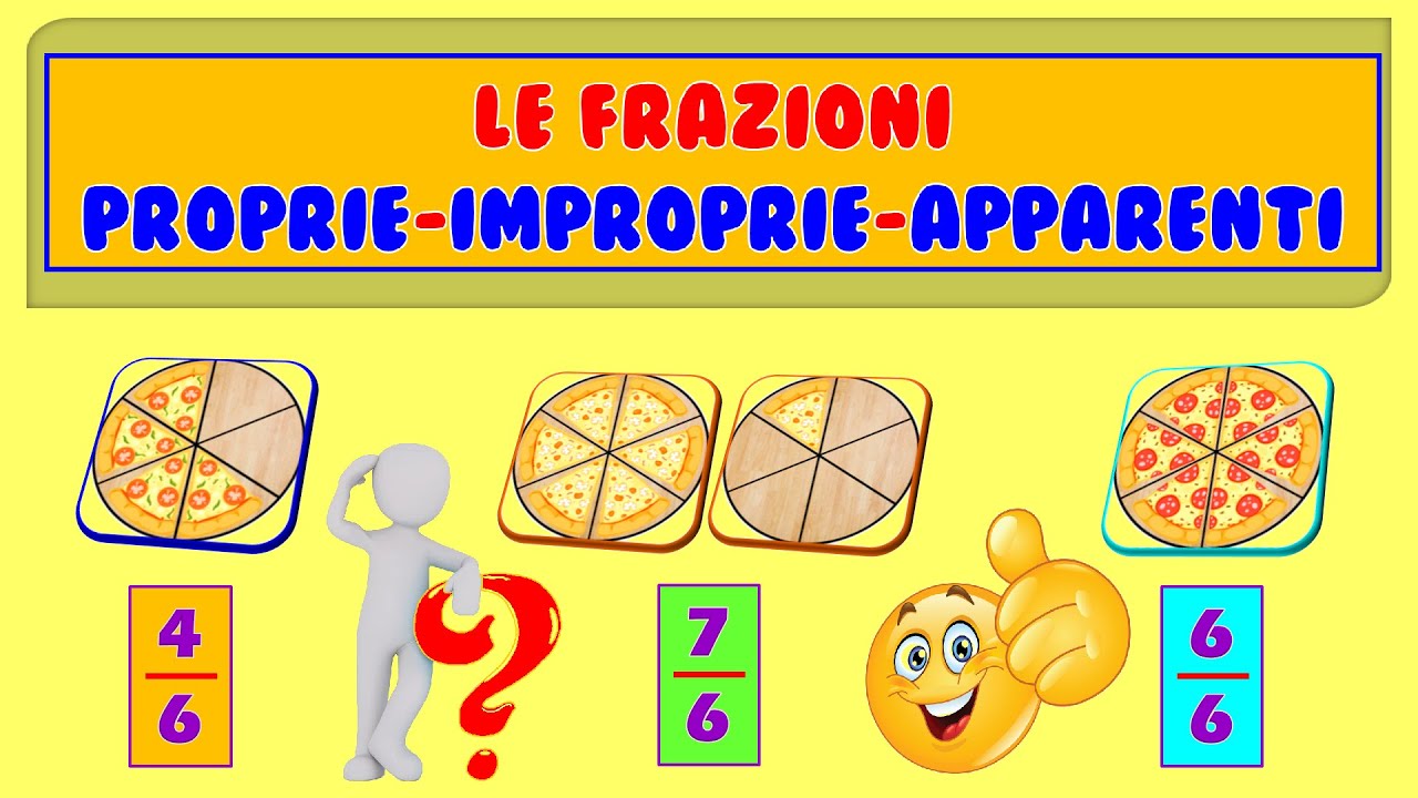 LE FRAZIONI PROPRIE - IMPROPRIE - APPARENTI