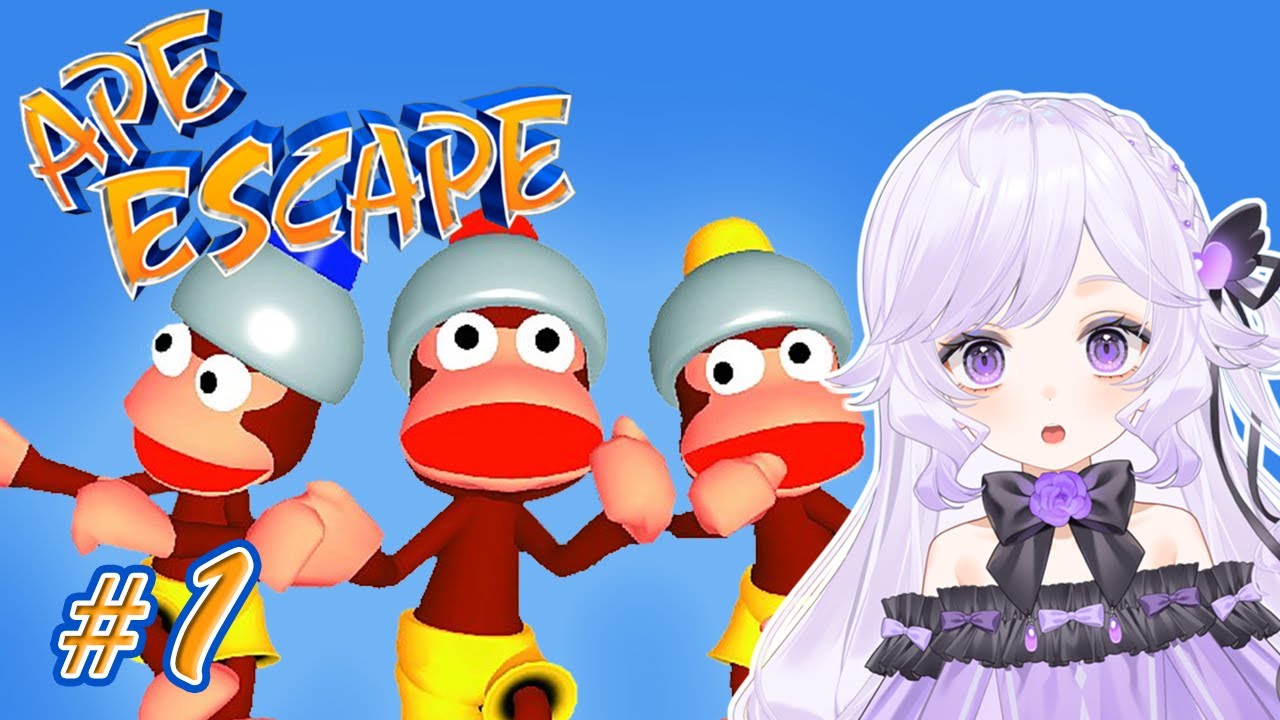 【Ape Escape (PS1)】 these apes must not escape 【VOD】