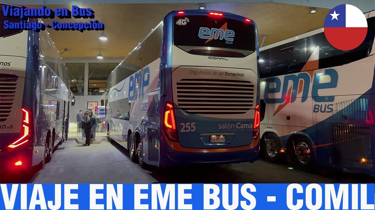 Viajando en Bus | Viaje en Eme Bus Santiago - Concepci&oacute;n (Bus Salon Cama 160&deg;)