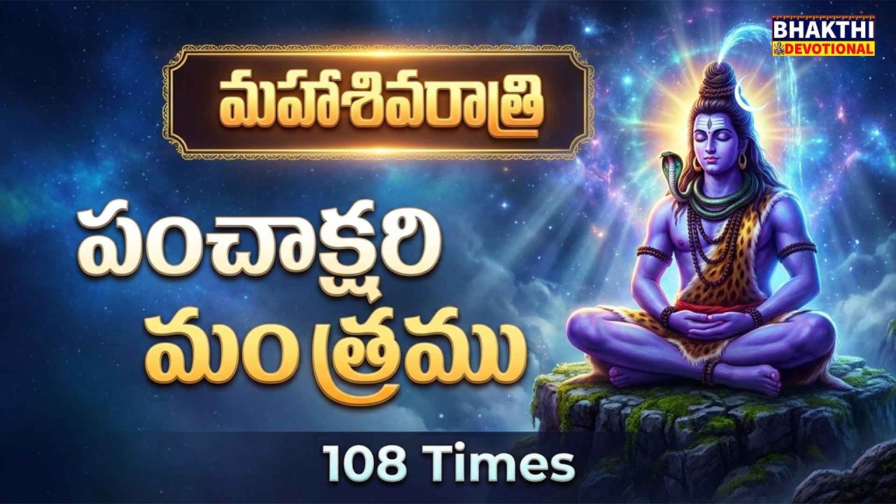 ఓం నమః శివాయ | Maha Shivaratri Special 2026 | om namah shivaya | Lord Shiva Mantram | Shiva mantra