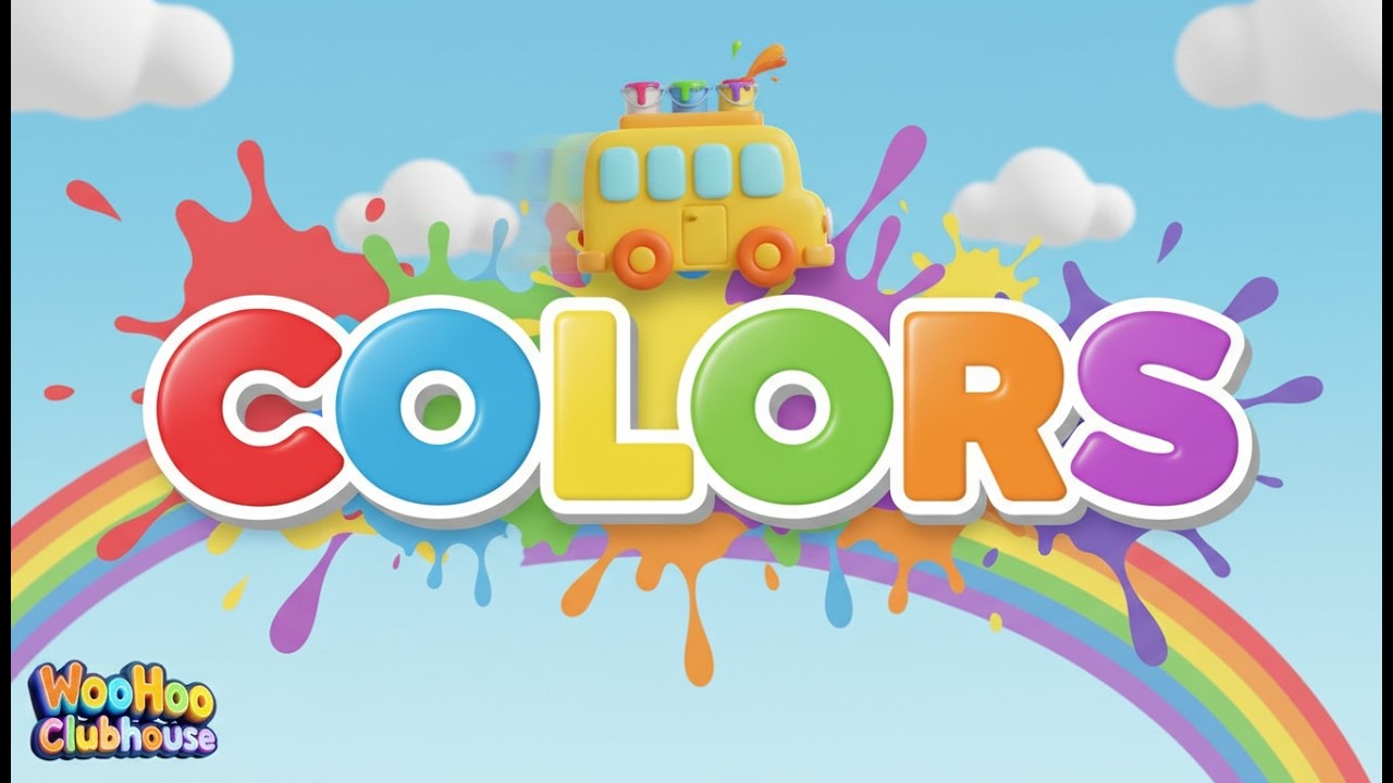 Learn Colors for Toddlers | Red, Yellow, Blue, Green | Fun Educational Song