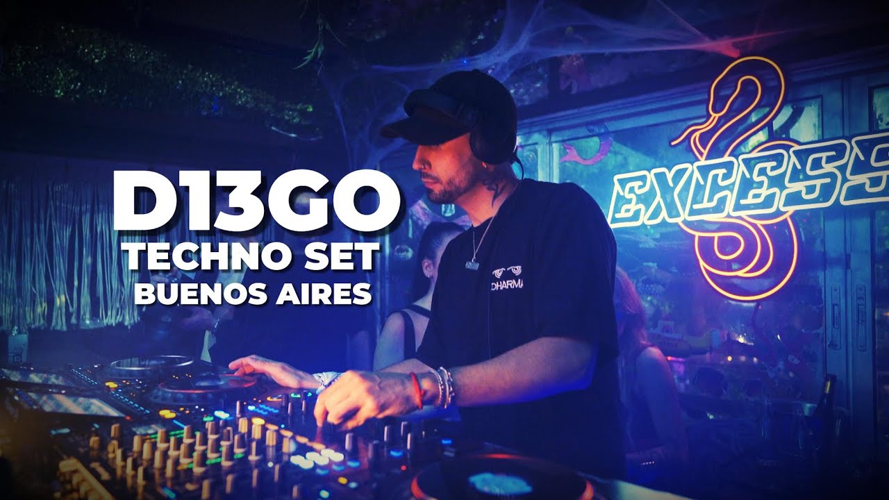 D13GO Live Techno Set - Buenos Aires 🔥