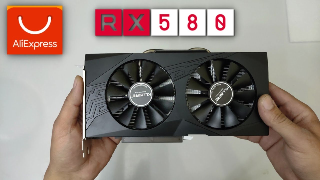 Rx 580 2048sp 8gb Aliexpress Unboxing and Tested Games