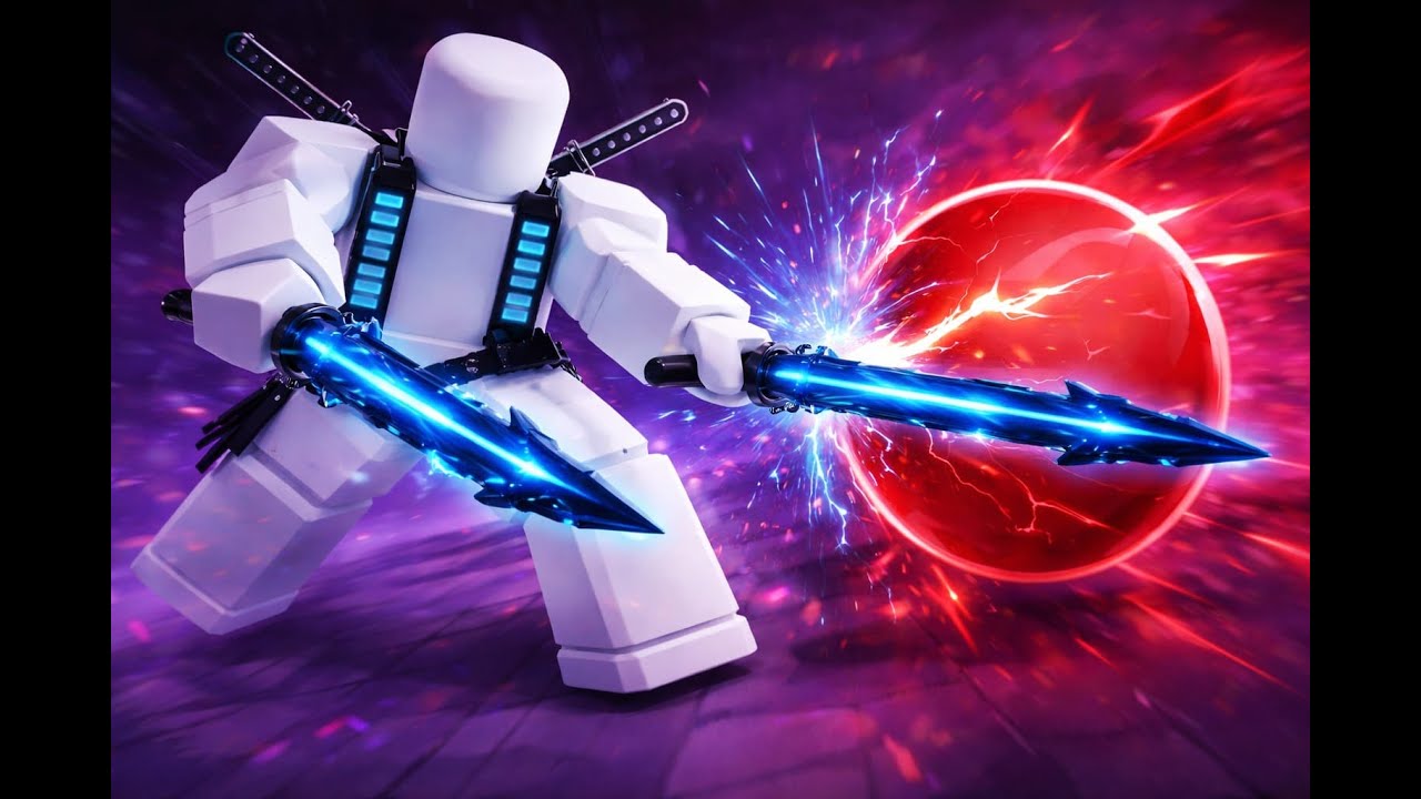 Jugando blade ball (primer video)