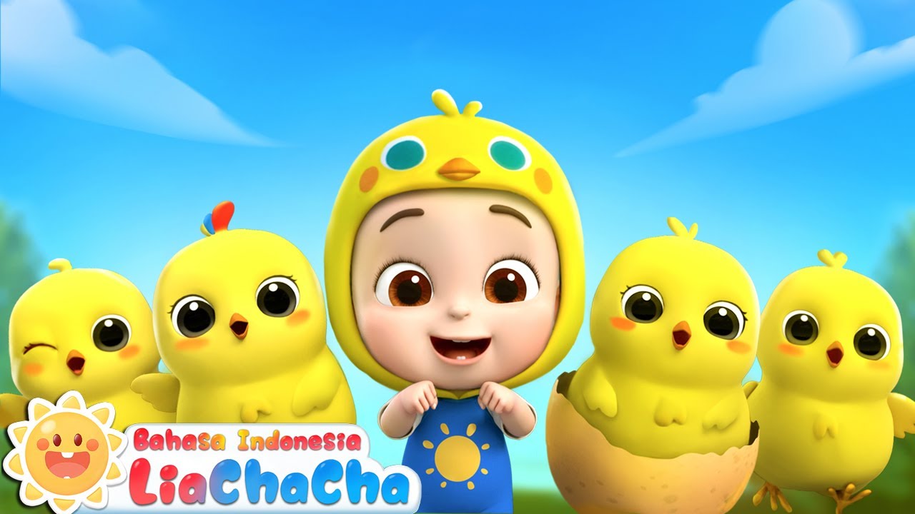 Anak Ayam yang Imut 🐣| Lagu Hewan Lucu | Lagu Ayam | Lagu Anak | LiaChaCha Bahasa Indonesia