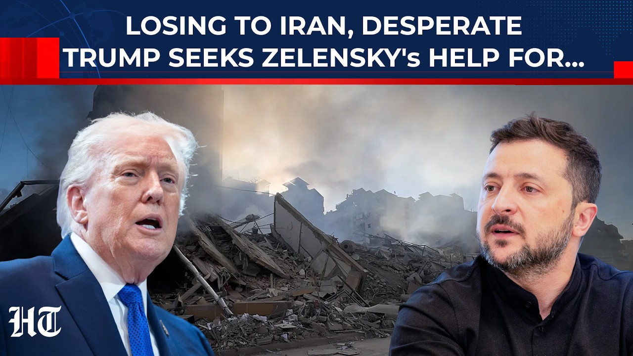 Losing To Iran, Desperate Trump Forced To Beg Zelensky For Help; Ukraine Gloats| US| Israel| Gulf