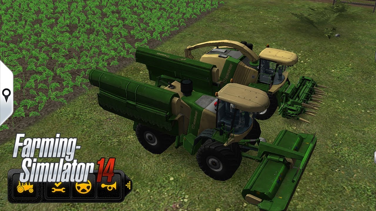 Fs14 Farming Simulator 14 - Green Harvesters Timelapse #70