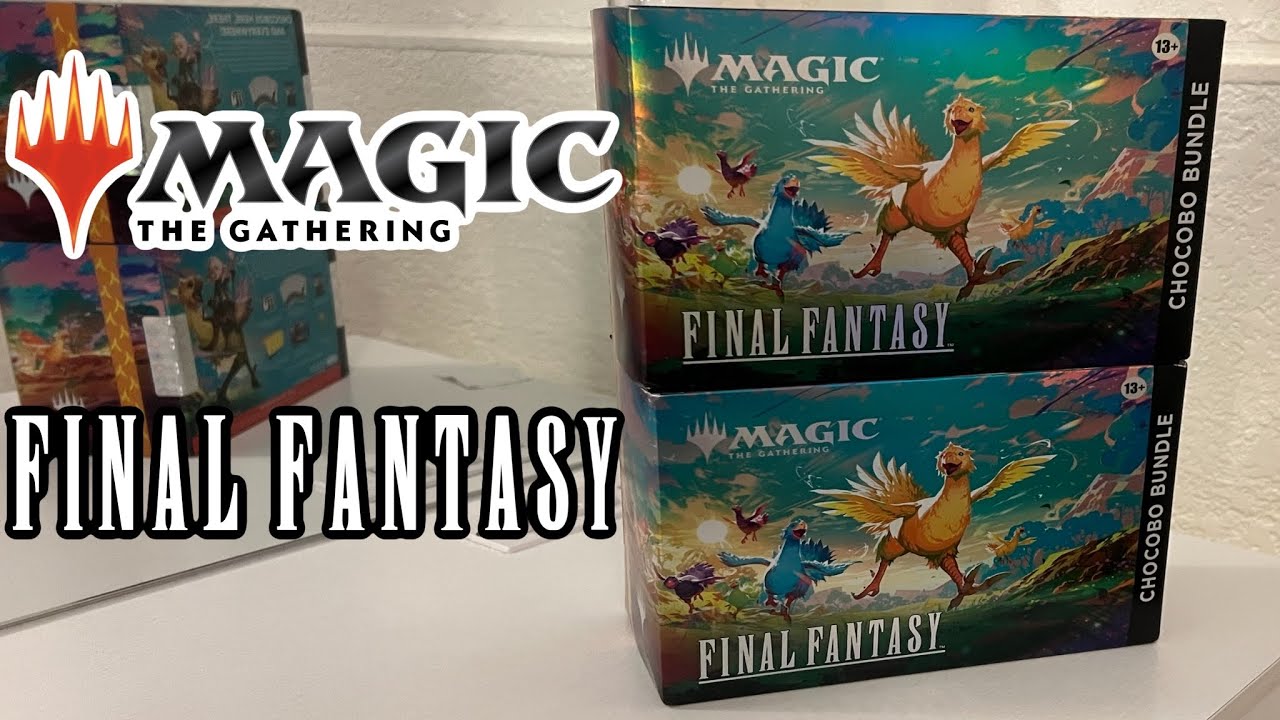 Opening 2 Chocobo Bundle! Magic The Gathering Final Fantasy Unboxing