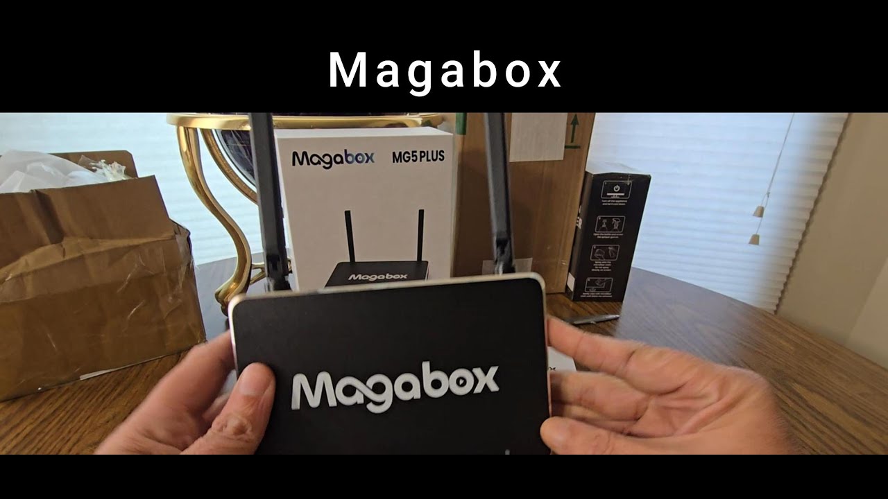 Видео распаковки нового Android Smart TV Hub MagaBox Mg5 Plus