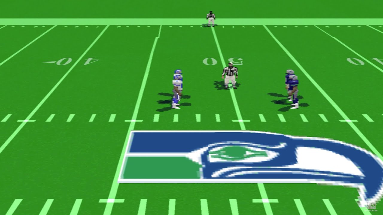 Madden NFL 97 — игровой процесс PS1 (4K60 кадров в секунду)