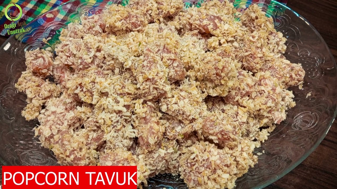 POPCORN TAVUK✔ Evde Rahatlıkla Yapabileceğiniz Harika Soslu Pratik Bir Tarif