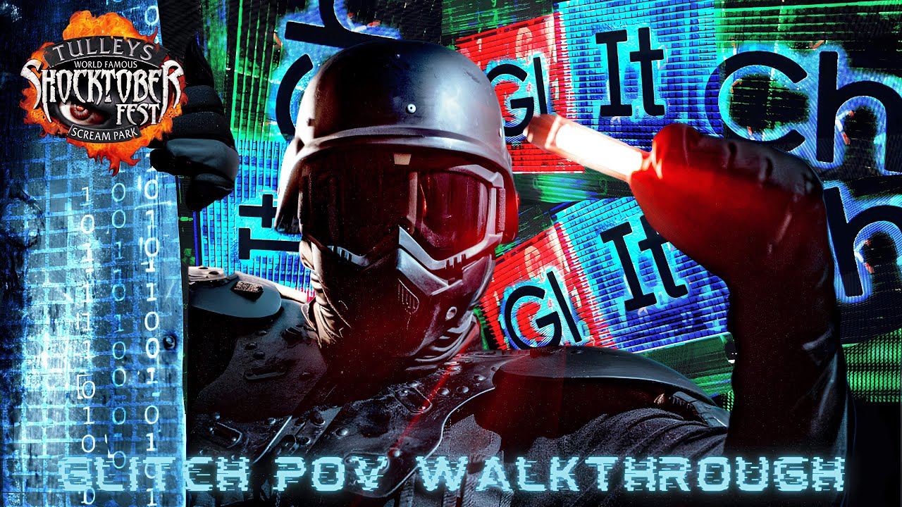 Новый GLITCH Maze Tulleys Shocktober Fest POV Прохождение