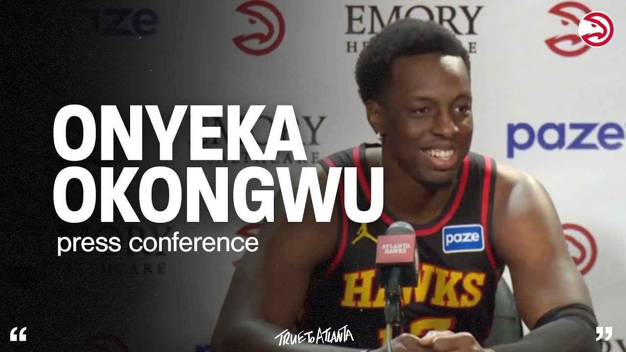 Onyeka Okongwu Press Conference | Atlanta Hawks Media Day 2025
