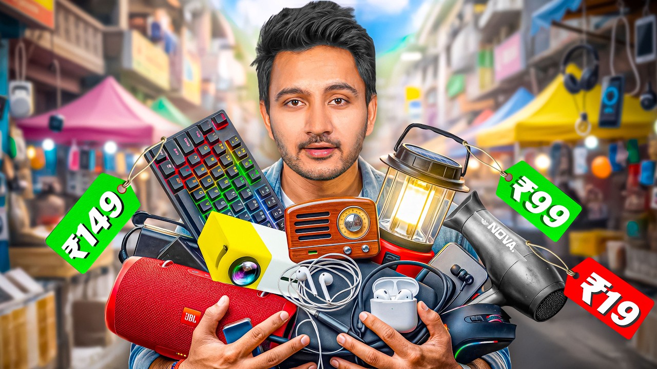 I Tried Cheapest Gadgets in India 🇮🇳😱