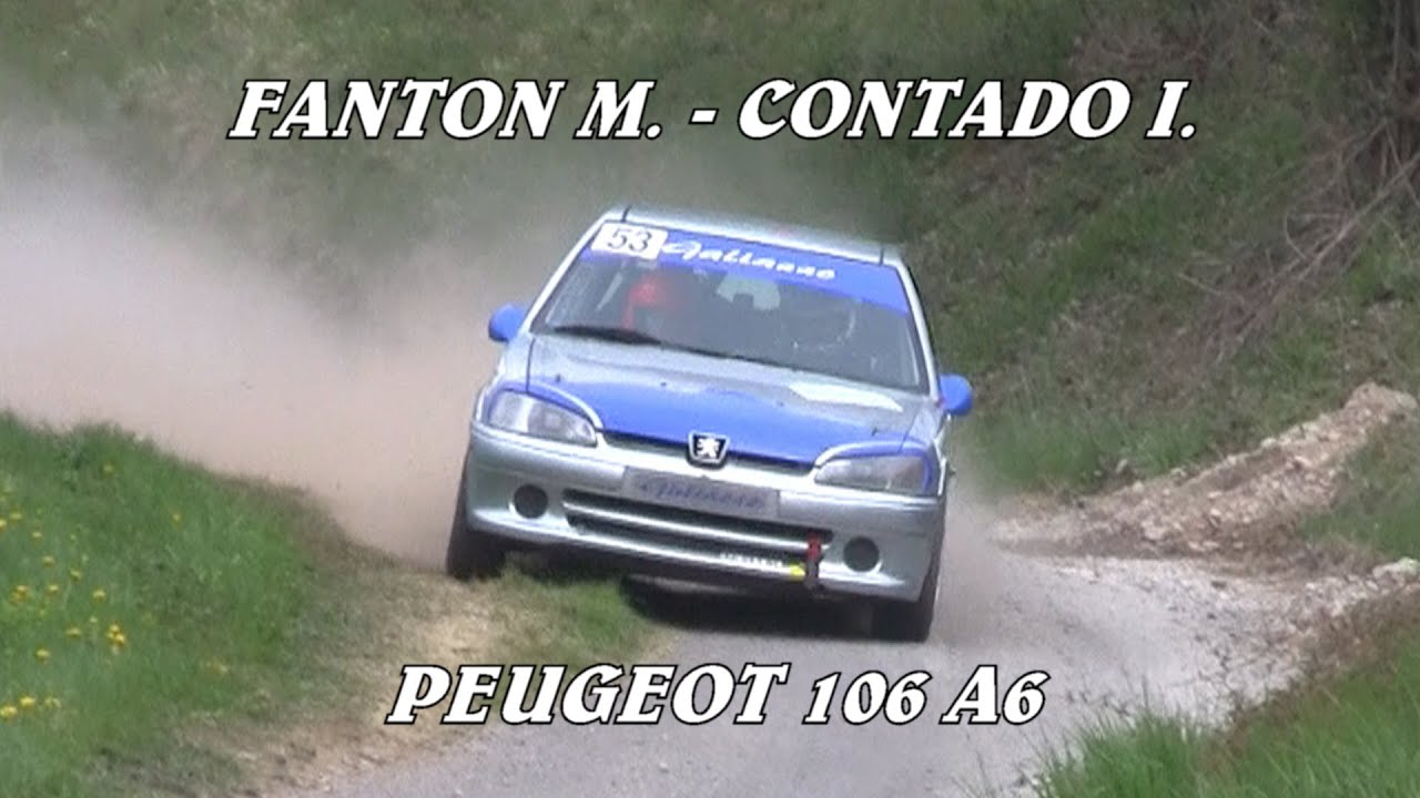 RALLY DOLOMITI BRENTA 2022 | FANTON M. - CONTADO I. | PEUGEOT 106 A6 | VIDEOCLIP PASSAGGI ESTERNI
