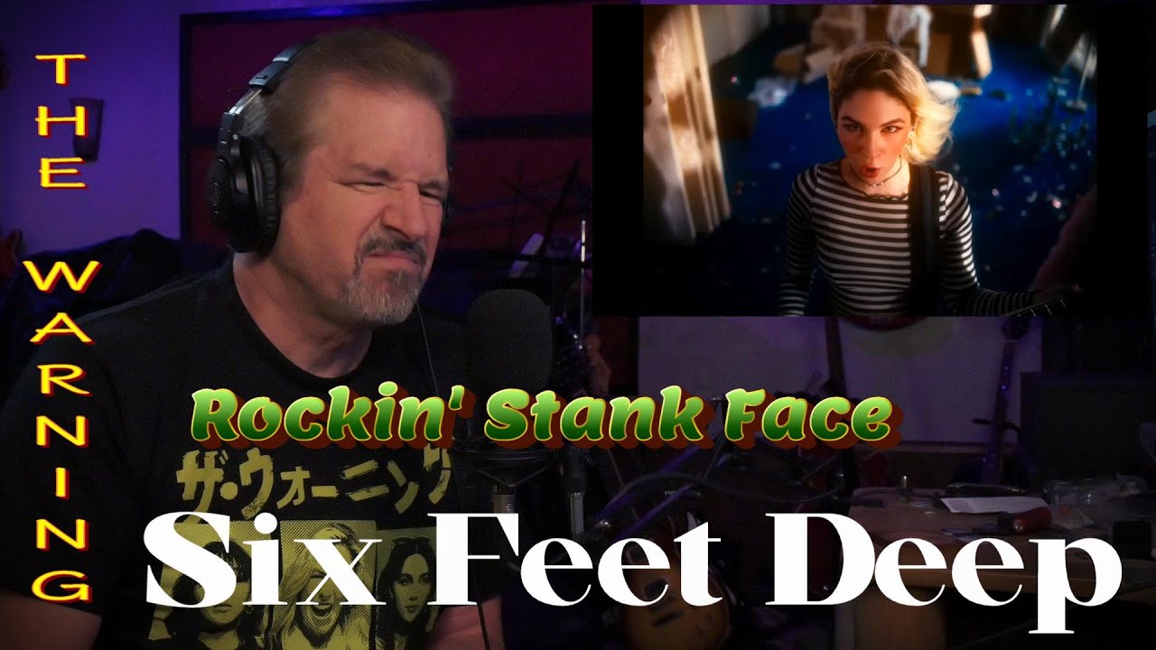 Renaissance Man Reaction to Six Feet Deep (Official Video) by The Warning.  Fun, Rockin' and Spooky.