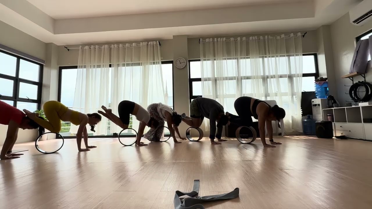 BTS FOR OUR MANDATORY PICTORIALS AFTER WHEEL YOGA 🧘‍♀️ 🤗🥰 01.14.2026