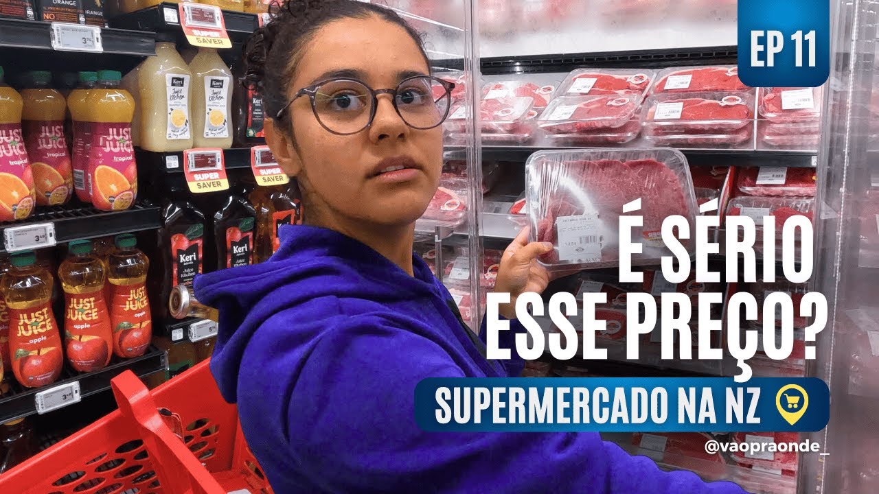 PREÇOS NO SUPERMERCADO NA NOVA ZELÂNDIA: É CARO VIVER AQUI?