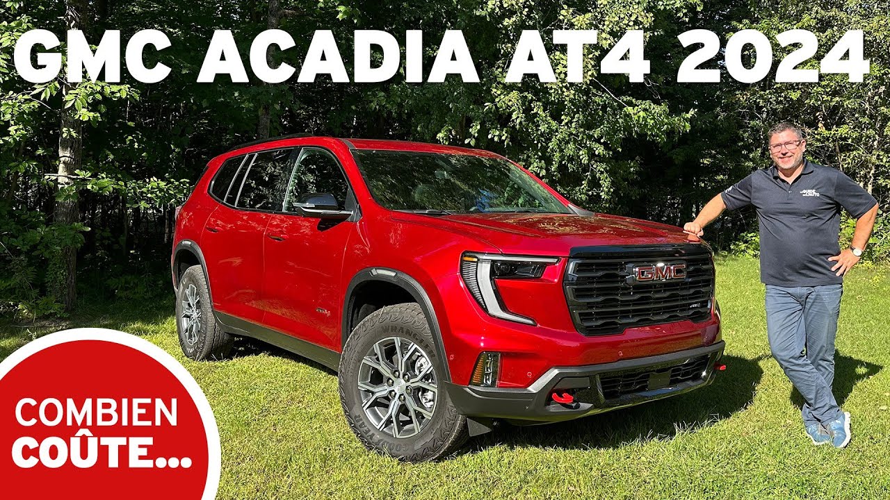 Combien coûte...le GMC Acadia AT4 2024