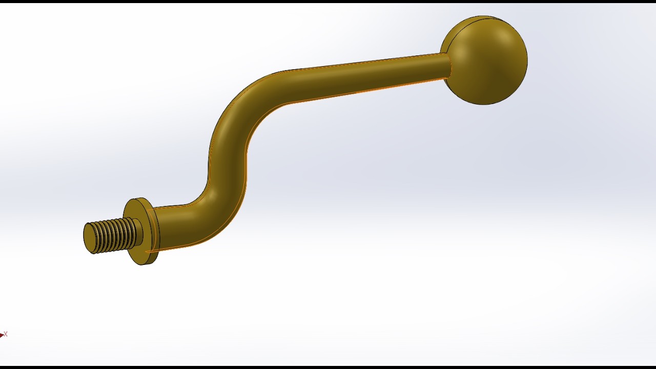 Day—6: Tried to use Deform instead of Loft Command (Solidworks CAD Modelling Mararhon )