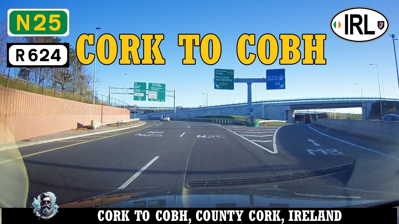 Driving from Cork to Cobh 🇮🇪 #ireland #driving #roadtrip #travel