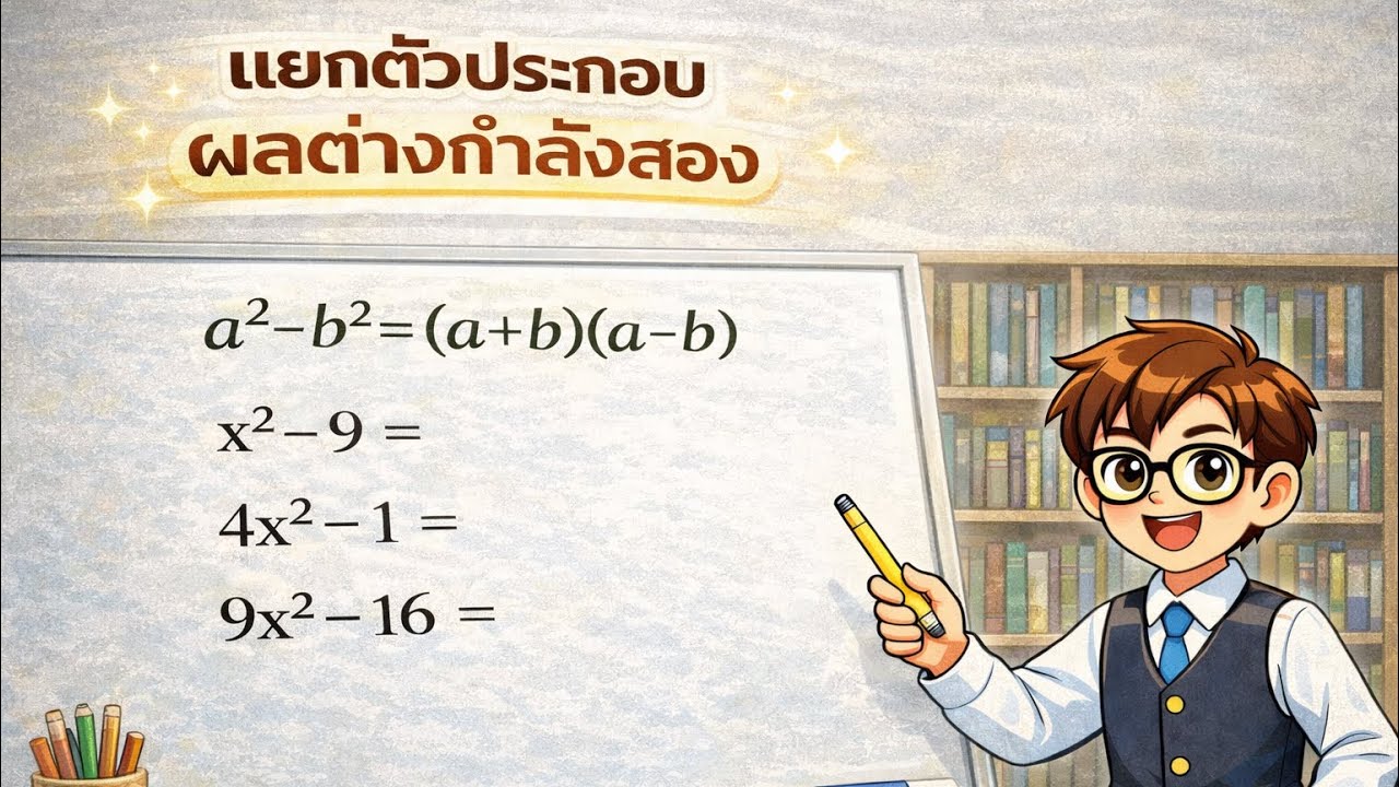 ผลต่างยกกำลังสอง 
