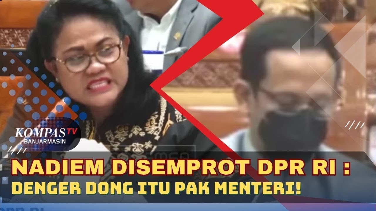 Mendikbud Nadiem Makarim Disemprot Anggota DPR : Kritikan Tepuk Tangan