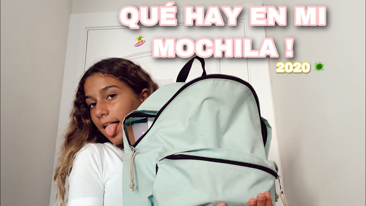 QUÈ HAY EN MI MOCHILA DE INSTIUTO 2020! :)🤩