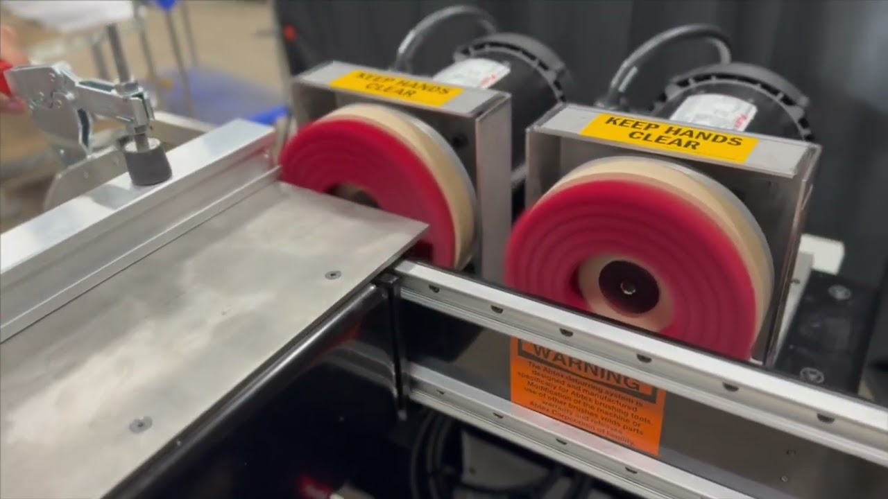 Bradex DD-8 Single end Aluminum Deburring System