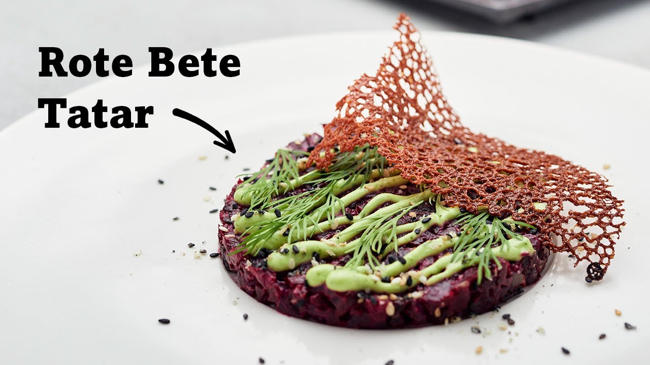 Rote Bete Tatar von Sebastian Copien - ein absolutes Highlight!