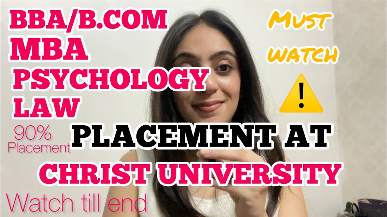 ￼PLACEMENT AT CHRIST UNIVERSITY | bba/b.com/psychology/law | Watch till end ⚠️ MUST WATCH!!- ￼￼