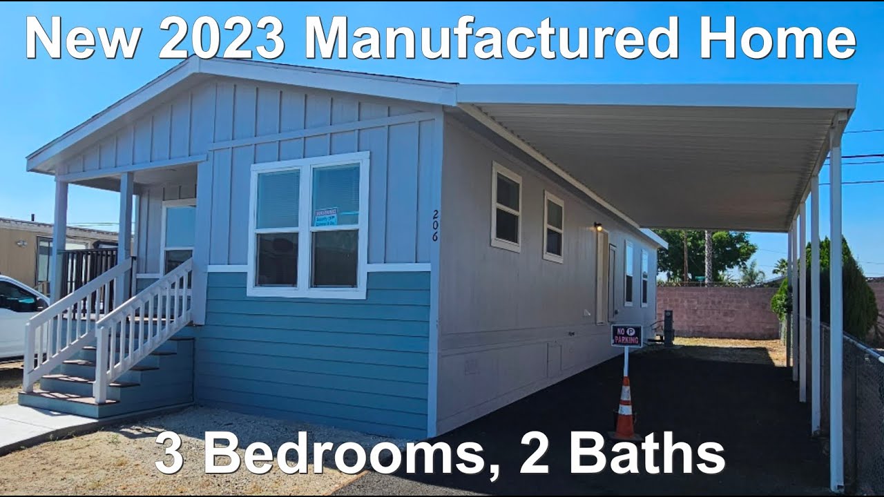 BRAND NEW MANUFACTURED HOME LOCATED IN THE CITY OF RIALTO CA - INLAND EMPIRE - SAN BERNARDINO COUNTY