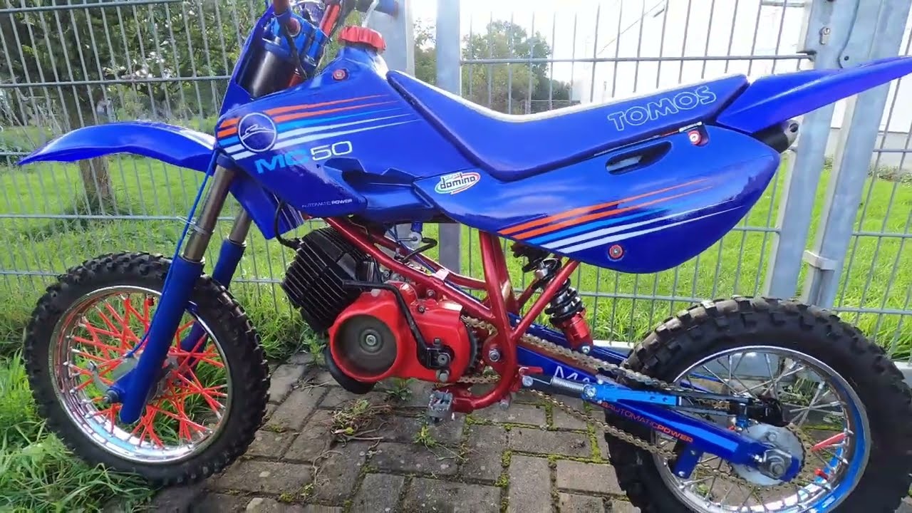 Tomos MC 50 Senior Rebuild,Restyling Pocketbike,Cross,Dirtbike Part 2/2