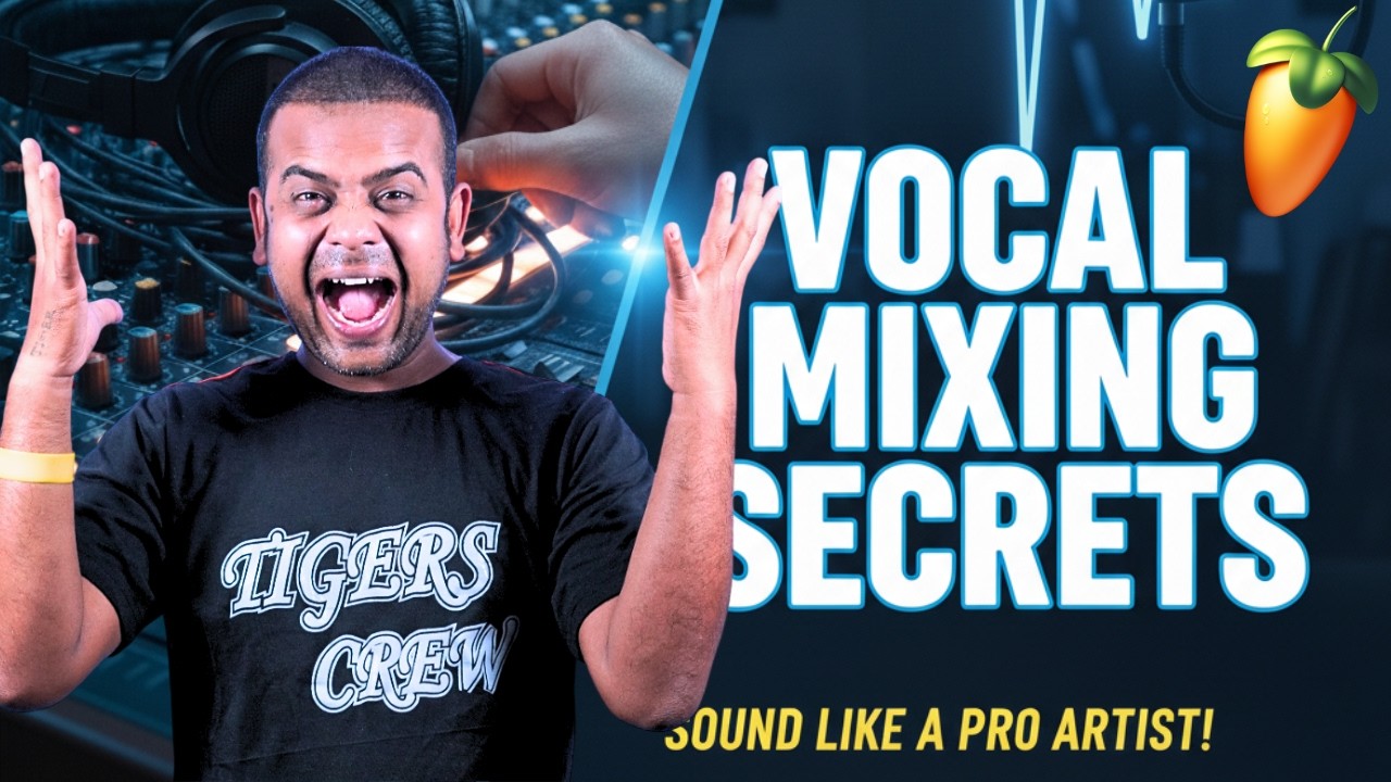Vocal Mixing Tutorial for Beginners | How to Mix Vocals in Fl Studio