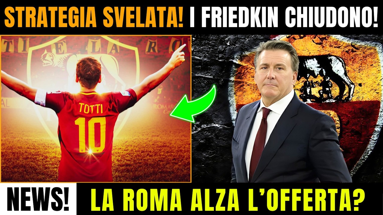 Calciomercato Roma🔥I Friekdin Alzano l'Offerta! Il Real Fa sul Serio!🚨