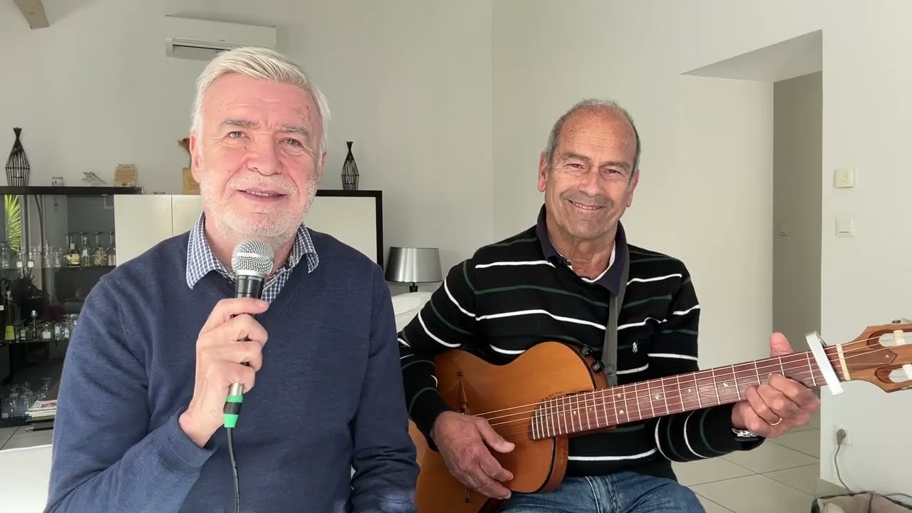 PASSER MA ROUTE de Maxime Leforestier -Reprise / cover par Georges et Daniel covers