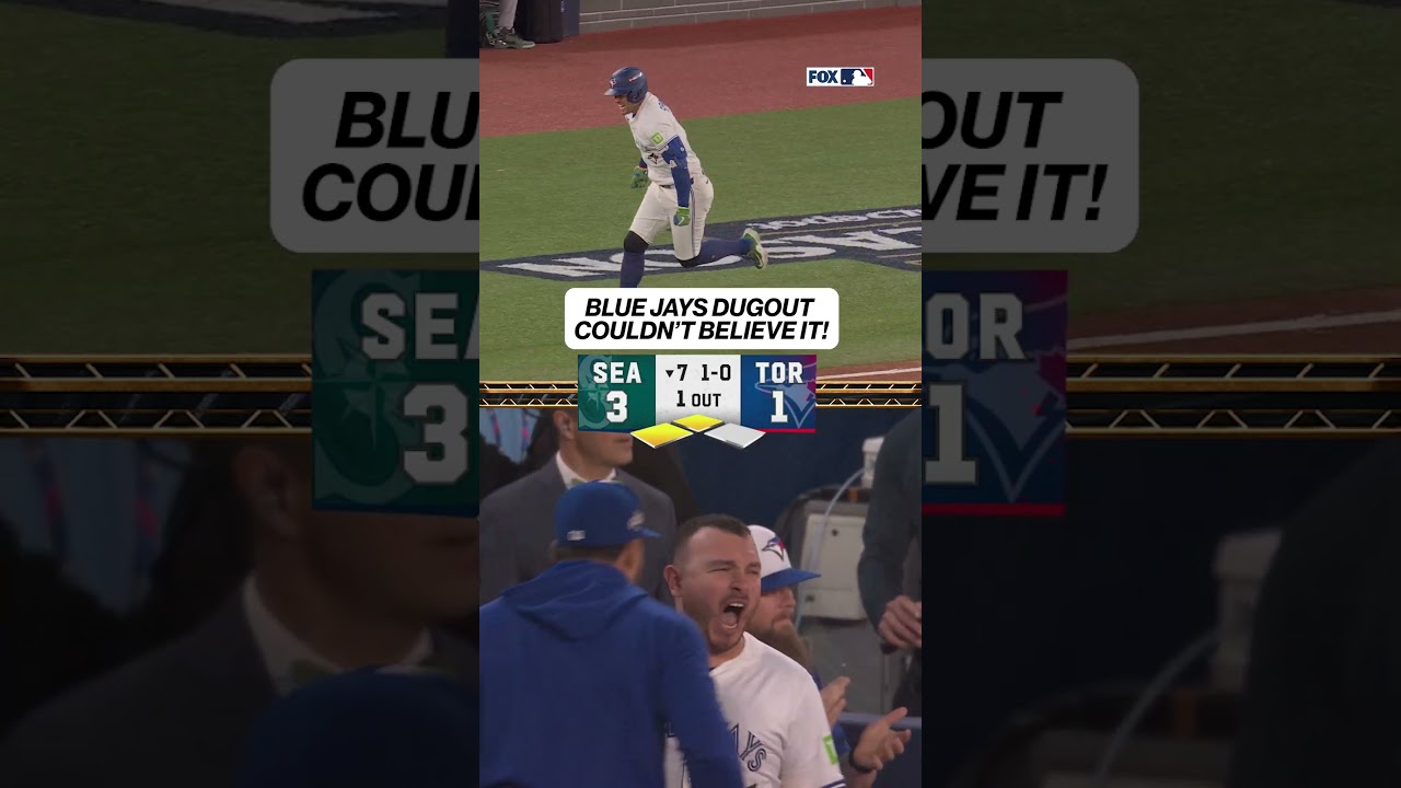 Toronto is BOOMIN 🤯 #MLB #BlueJays #HR #ALCS